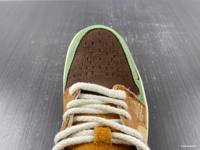 Rep LUCY Williamson DZ7292-200 Zion Jordan 1 Retro OG Voodoo Low 0715